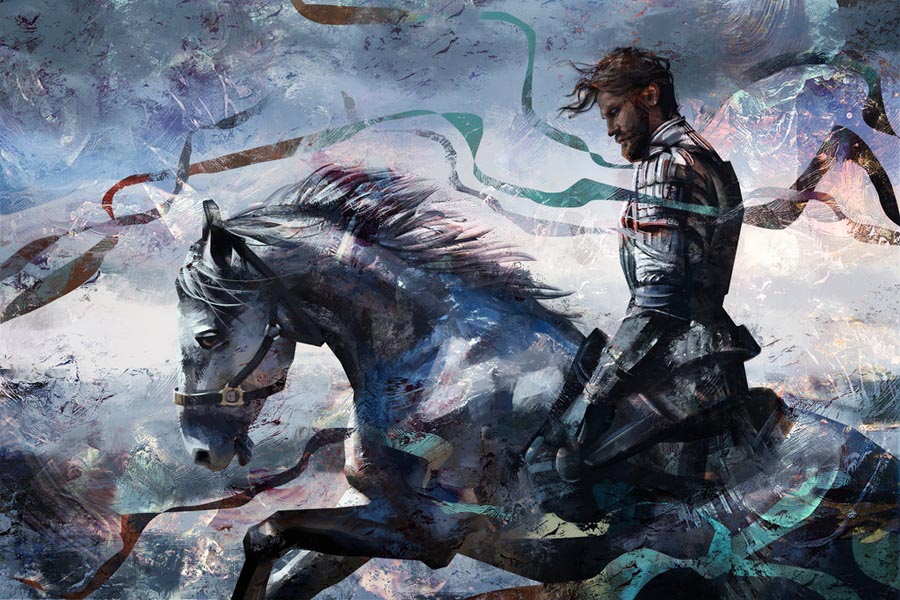 Knight On Horse